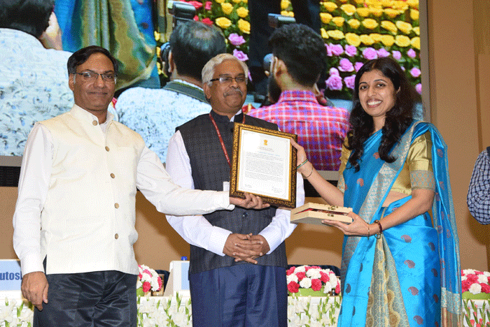 Young Researcher Award 2018 by Ministry of Earth Sciences